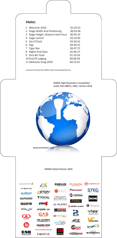 2020 High Resolution Audio Files USB